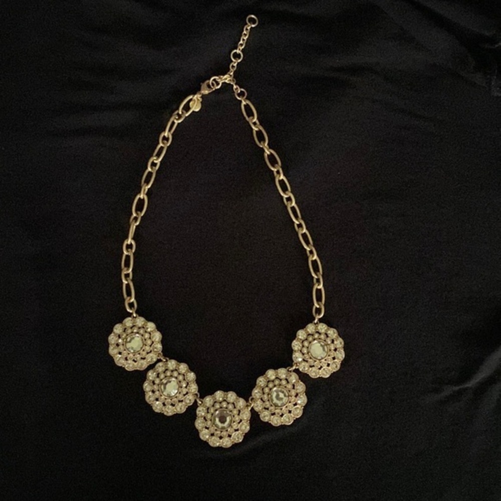 J. Crew Gold-Tone Statement Necklace